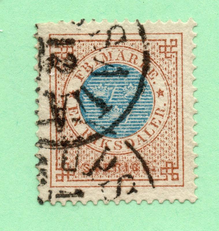 Sweden - Sc# 27 Used / 1 Rd / Perf 14  - Lot 0119219