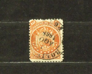 15395   BOLIVIA   Used # 11      9 Stars-Dated Cancel        CV$ 25.00