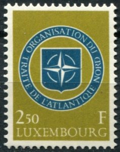 Luxembourg Sc#349 MNH, 2.50fr bft ol & bl, 10th Anniversary of the N.A.T.O. (...