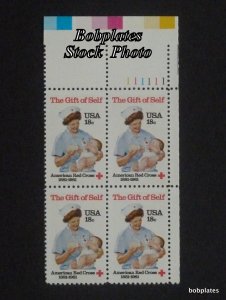 BOBPLATES #1910 Red Cross Plate Block F-VF MNH ~ See Details for #s/Pos