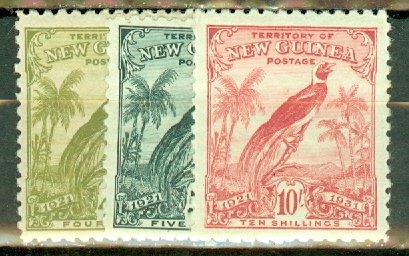 IW: New Guinea 18-29 mint CV $242; scan shows only a few