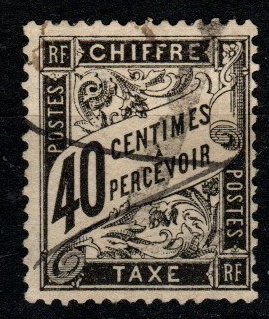 France #J20 F-VF Used CV $60.00 (X1303)