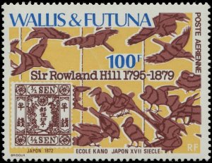 Wallis & Futuna Islands 1979 Sc 690-693 Birds Flower Sir Rowland Hill CV $11.90