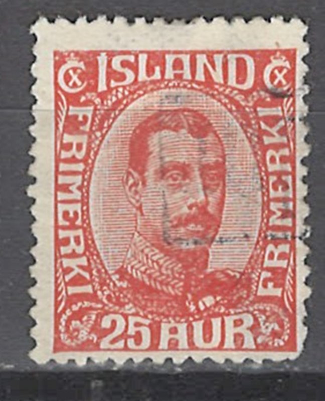 COLLECTION LOT # 2522 ICELAND #121 1921 CV+$62.50