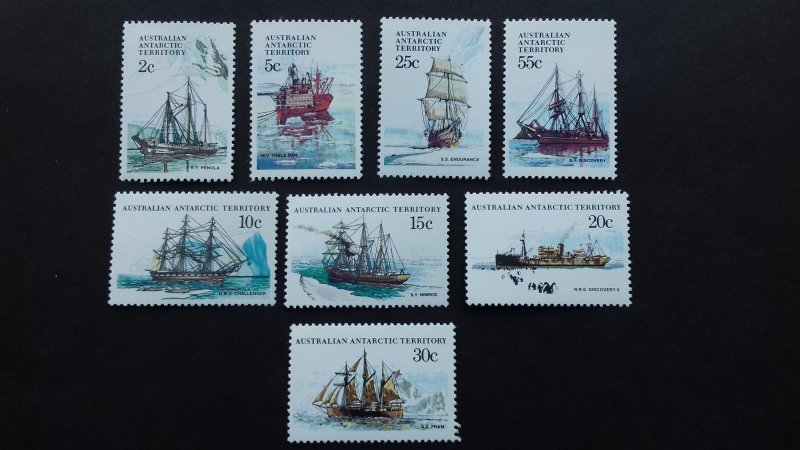 Australian Antarctic 1979 Ships  Unused