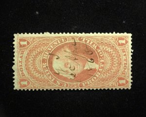 HS&C: Scott #R76c 1 Dollar Probate of Will F/VF Used US Stamp