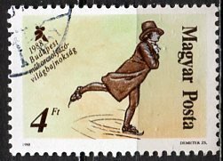 Hungary; 1988: Sc. # 3113:  Used CTO Single Stamp