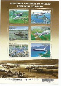 Brazil 2821 MNH sheetlet