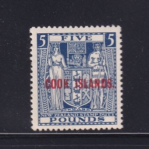 Cook Islands Scott # 108 VF-XF OG never hinged nice color scv $ 450 ! see pic !