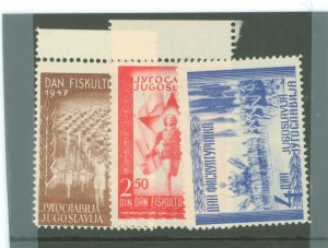 Yugoslavia #218-220 Mint (NH) Single (Complete Set) (Sports)