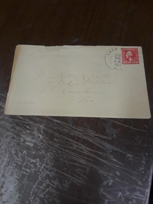 USA Used #500 on Cover with Letter