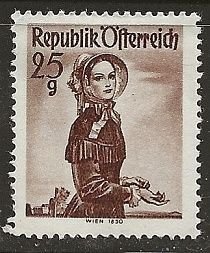 Austria ^  Scott # 525 - MH