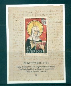 Sweden - Sc# 2465. 2003 Saint Bridget. MNH Souvenir Sheet. $12.50.