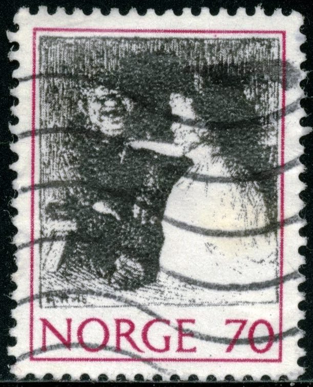 NORWAY #581, USED - 1971 - NORWAY062NS13