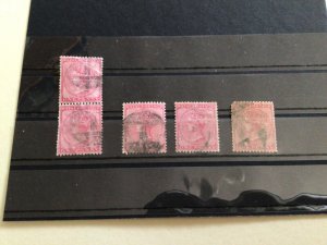 Natal 1874 CC watermark  used stamps Ref A4600