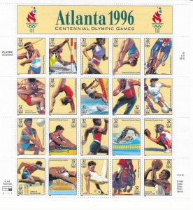 US#3068 32c Atlanta 1996 Olympic Games   (MNH) CV$14.00