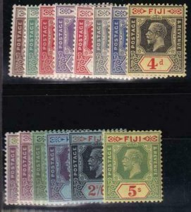 Fiji 1912-1923 SC 93-106 LH Set 