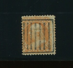 71 Franklin Used Stamp with COLUMBUS OHIO PRISON BARS CCL (Bx 3460)