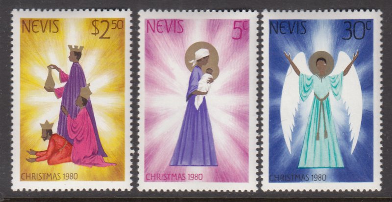 Nevis 118-120 Christmas MNH VF