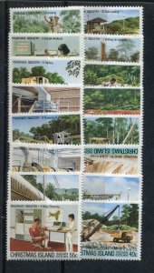 Christmas Island  95-110 MNH