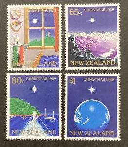 New Zealand 1989 #960-3, Christmas, MNH.