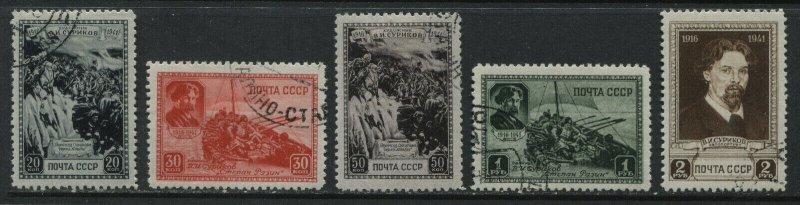 Russia 1941 complete set used