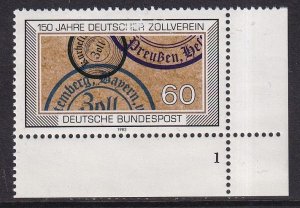 Germany  #1407  MNH  1983  customs union