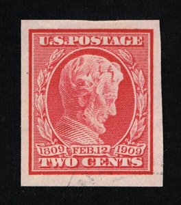 EXCELLENT GENUINE SCOTT #368 POSTALLY USED 1909 CARMINE PSE CERT GRADED XF-90