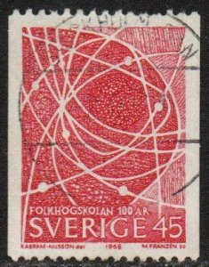 Sweden Sc #790 Used