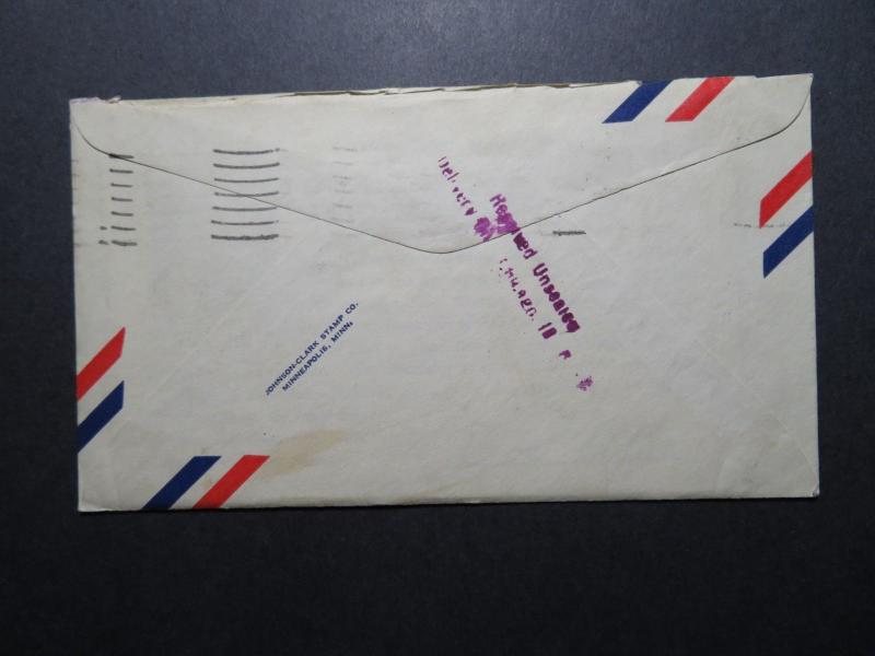 US 1930 Doc Ator Cacheted Flight Cover w/ Signed Card Inside - Z10483