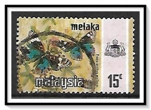 Malacca #79 State Crest & Butterflies Used