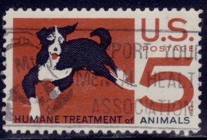 United States, 1966, Humane Treatment of Animals, 5c ,sc#1307, used**