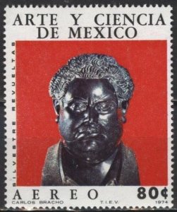 Mexico C442 (mnh) 80c Silvestre Revueltas, composer (1974)