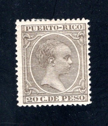 Puerto Rico #125,  F/VF,  Mint Unused,   CV $6.75 ....5180059