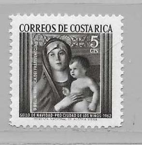 Costa Rica RA13 Madonna Postal Tax single MNH