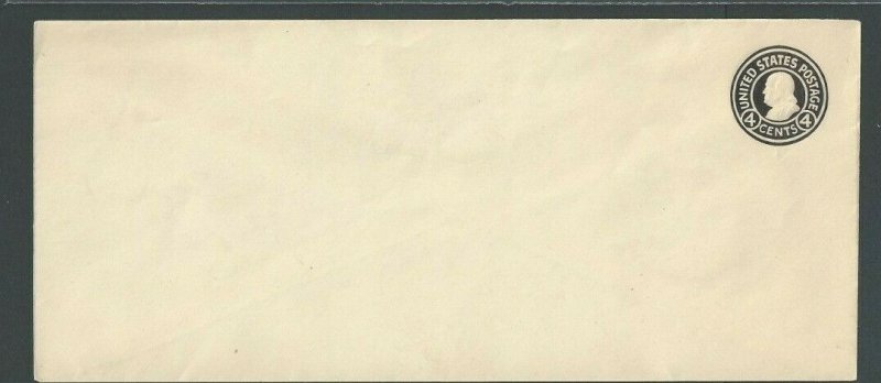  U440 4c Black On White Mint Entire Die 148 Size 21 