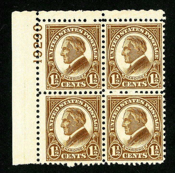 US Stamps # 633 VF OG NH PB of 4 Fresh