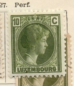 Luxemburg 1926-27 Early Issue Fine Mint Hinged 10c. NW-191806