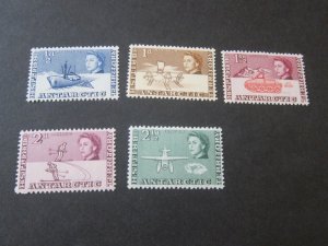 British Antarctic 1963 Sc 1-5 MNH