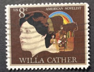 US #1487 Used - 8c Willa Cather [US34.3.1]