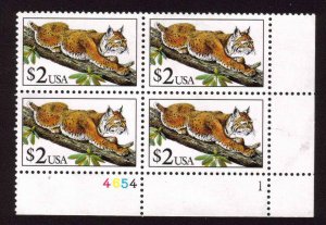 MALACK 2482 $2 Bobcat, F/VF NH, (stock photo - posit..MORE.. n6413