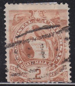 Guatemala 32 National Emblem 1886