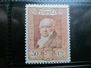 Spain Spain España Spain 1930 Goya 30c fine MH* stamp A4P14F434-