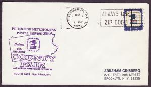 1396 Allegheny County Fair cacheted event cover