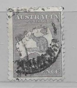 Australia 50a 9d roo single Used (z1)