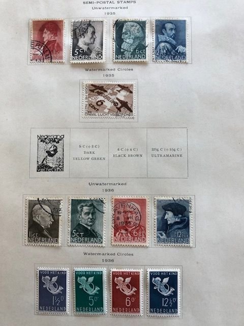 Netherlands Semi-Postals