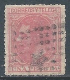Spain #249 Used 1p King Alfonso XII