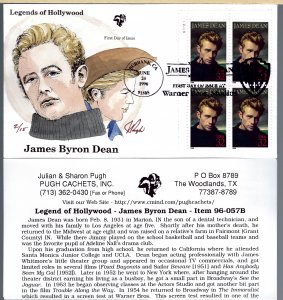 Pugh Designed/Painted James Dean rare Plate Blk of 4...2 of ONLY 15 created!!