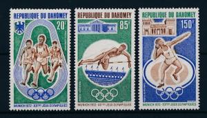 [55411] Benin Dahomey 1972 Olympic games Munich Athletics MNH