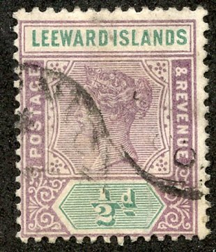 Leeward Isl, Scott #1 Used